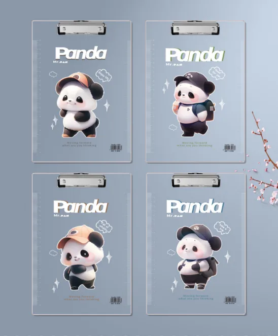 3005 Panda - A4 Acrylic Card