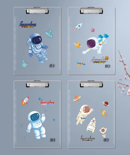 3008 Space Man - A4 Acrylic Card