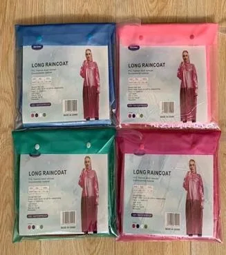 Adult PVC Raincoat 65 x 115 cm - KS201