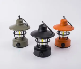 Battery-Operated Single-Cap Camping Lantern