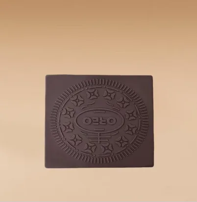 FCGY018 Square Chocolate Bean Notebook - Mixed Colors