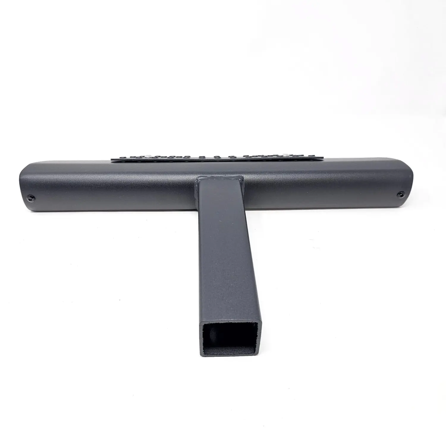 For 2" Receiver Heavy Duty Steel Tow Hitch Step Bar Guard Black 18" Straight Pad