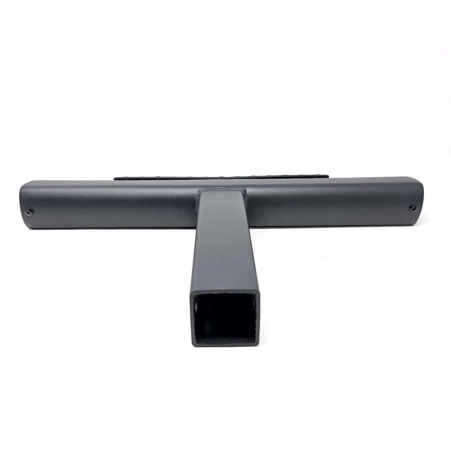 For 2" Receiver Heavy Duty Steel Tow Hitch Step Bar Guard Black 18" Straight Pad