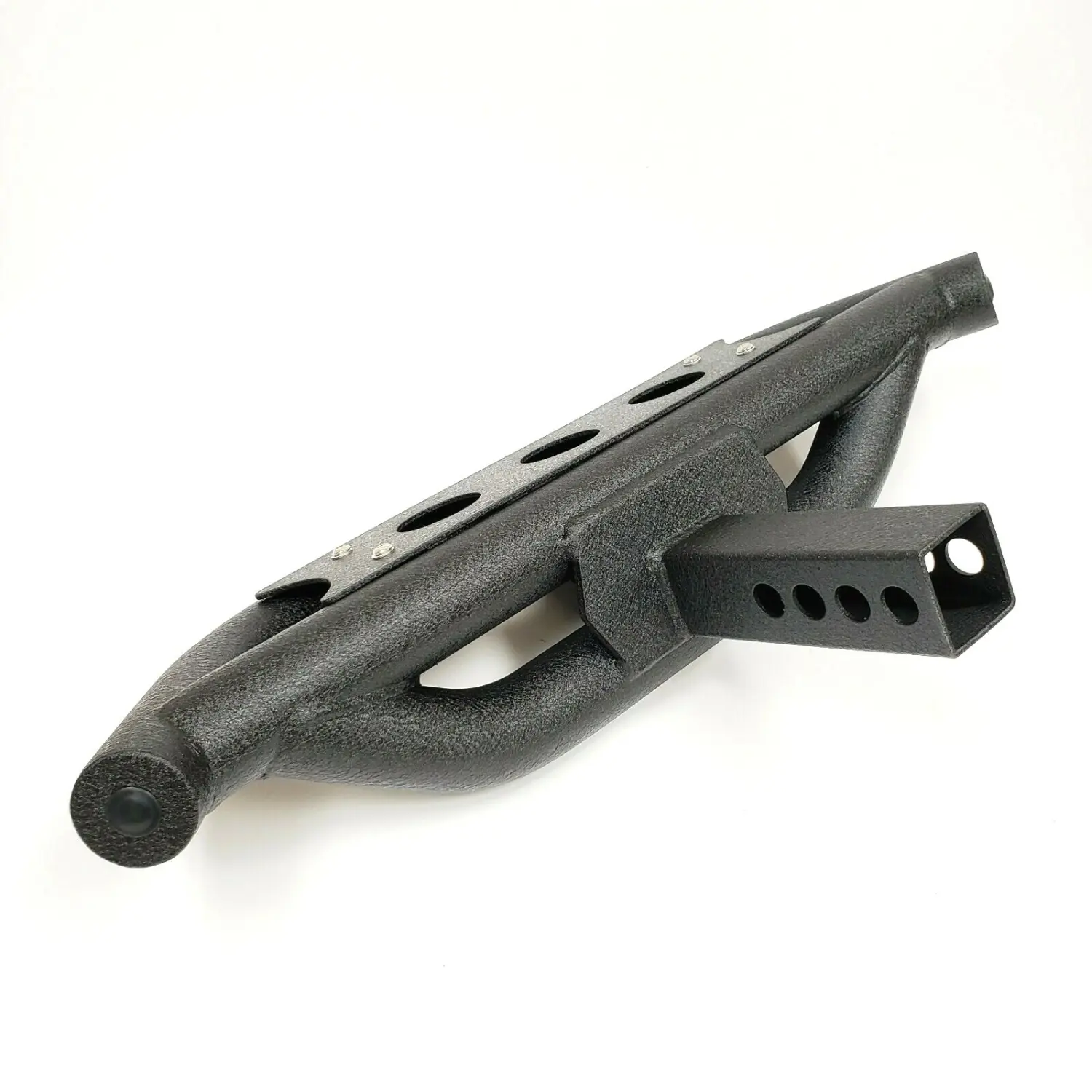 For 2" Receiver Truck HD Steel Tow Hitch Step Bar Reinforce Guard Black 26" NEW