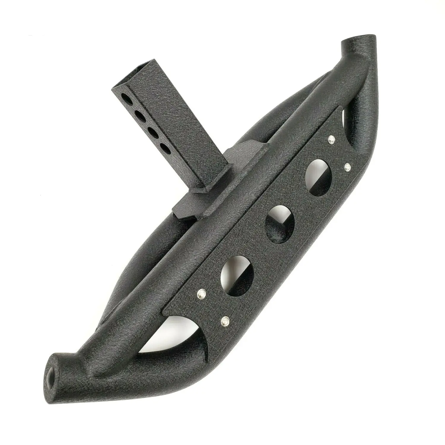 For 2" Receiver Truck HD Steel Tow Hitch Step Bar Reinforce Guard Black 26" NEW