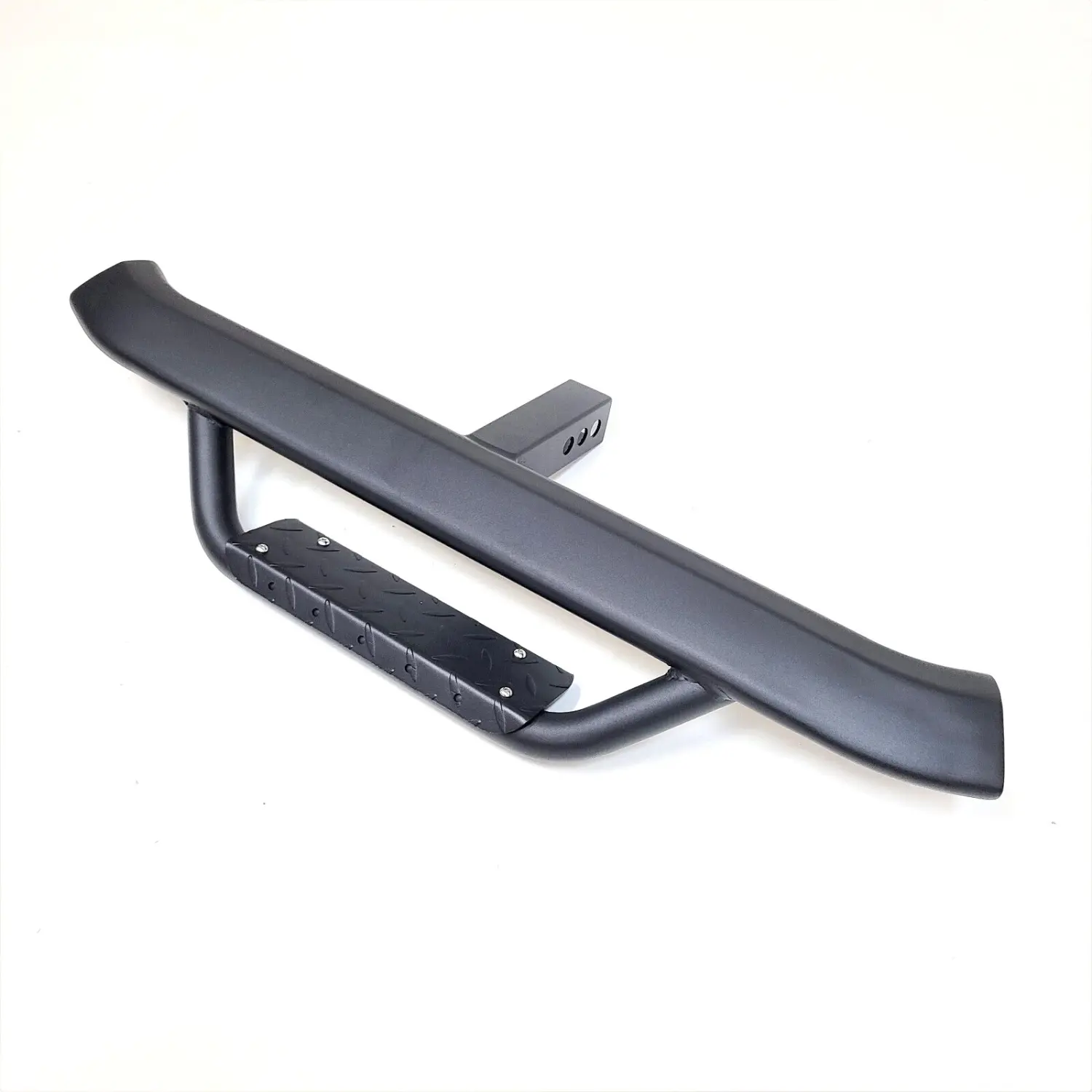 For 2" Receiver Truck Heavy Duty Tow Hitch Step Bar Guard Drop Step Aero Black