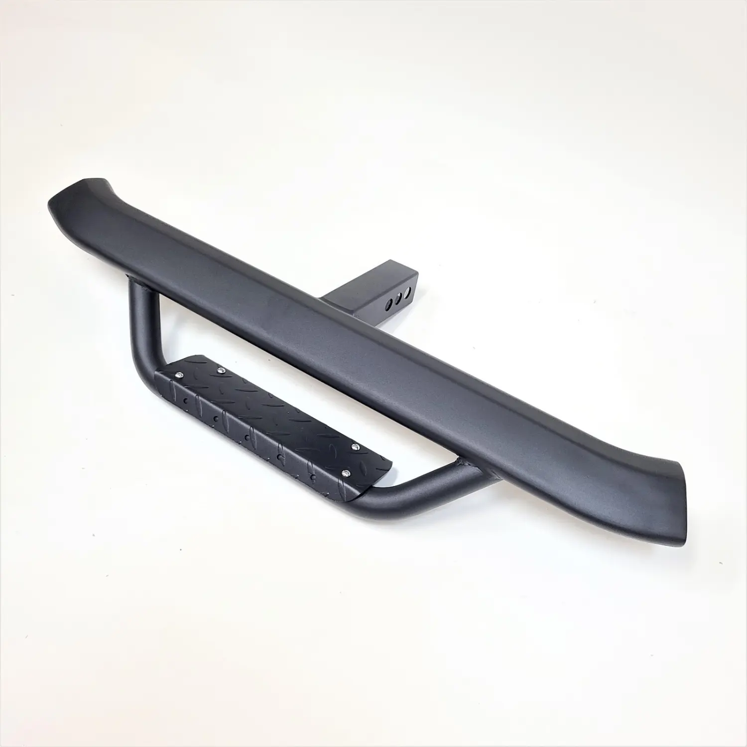 For 2" Receiver Truck Heavy Duty Tow Hitch Step Bar Guard Drop Step Black Slant