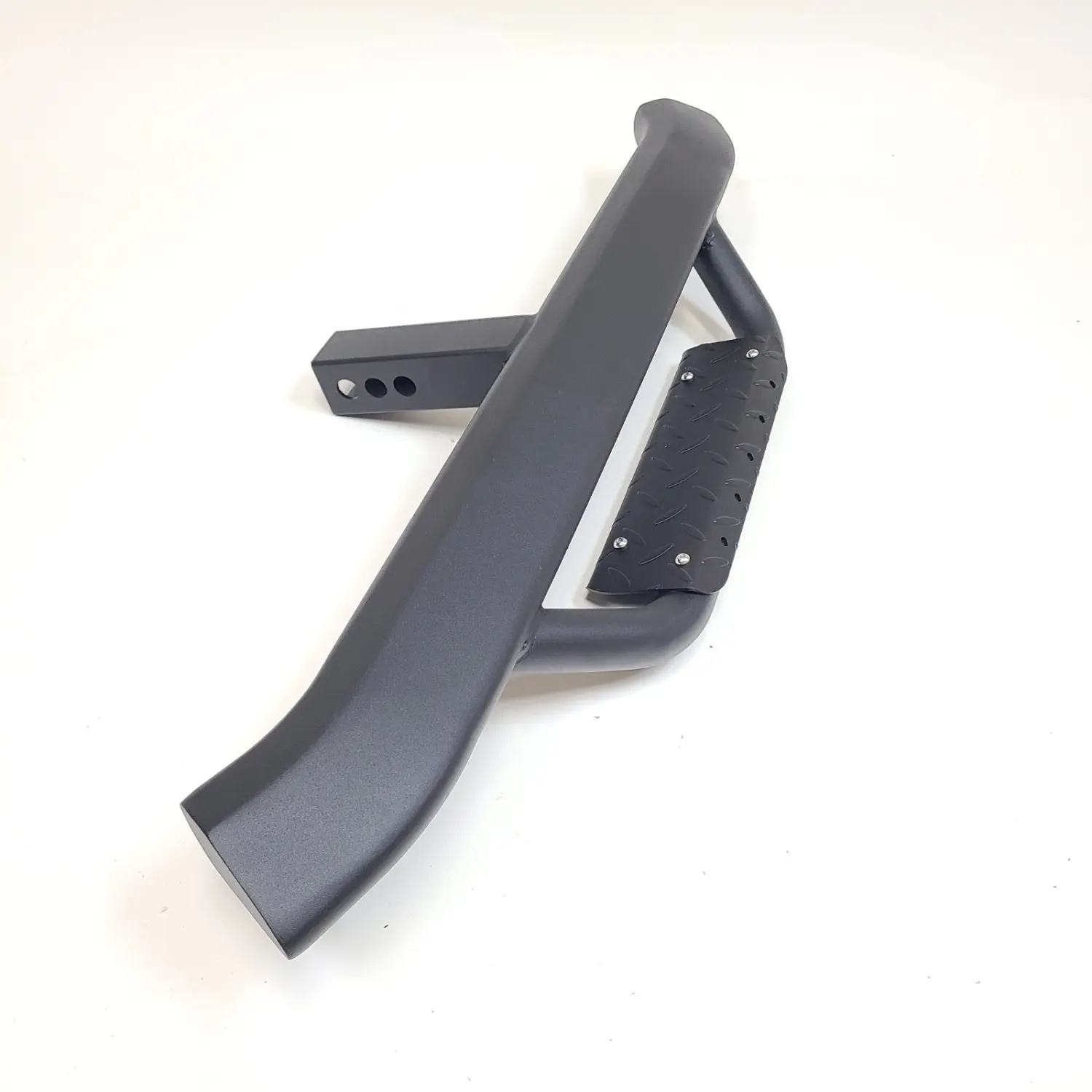 For 2" Receiver Truck Heavy Duty Tow Hitch Step Bar Guard Drop Step Black Slant