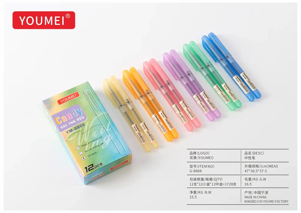 G-8808 Ballpoint Pen in Box / Labeling