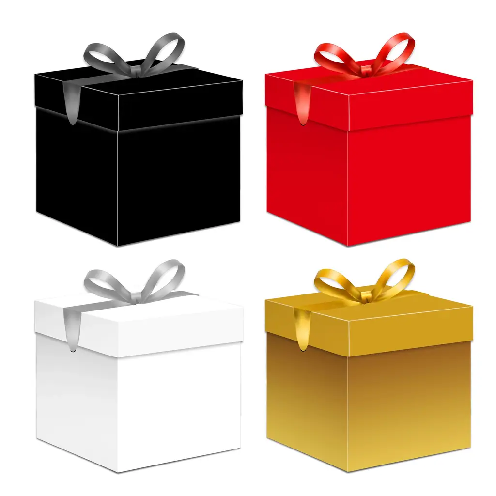 Printed Gift Box - Medium | 22*22*22CM