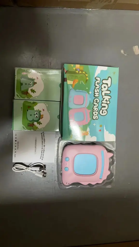 S2 Small Dinosaur Early Education Machine - English
