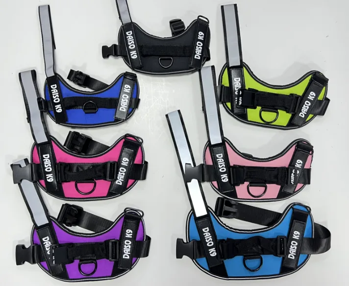 Solid Color K9 Harness - M