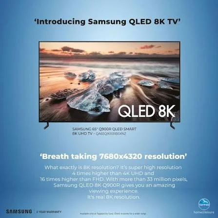 Samsung 65" Neo QLED 8K Smart TV